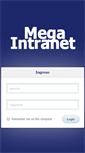 Mobile Screenshot of intranet.megatrans.com.ar