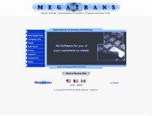 Tablet Screenshot of megatrans.com